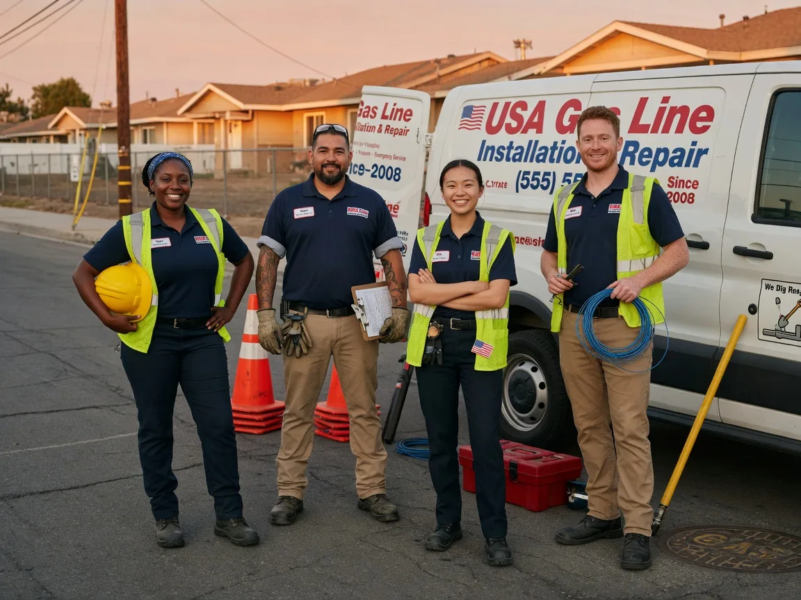 Gas Line Installation company in Oakland Mills, PA